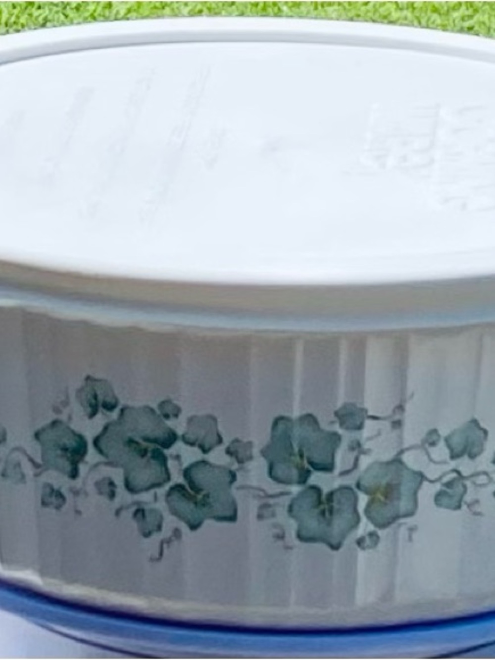 Corelle Carryaway Ivy Green 2.5L Casserole Dish With Replacement Iid